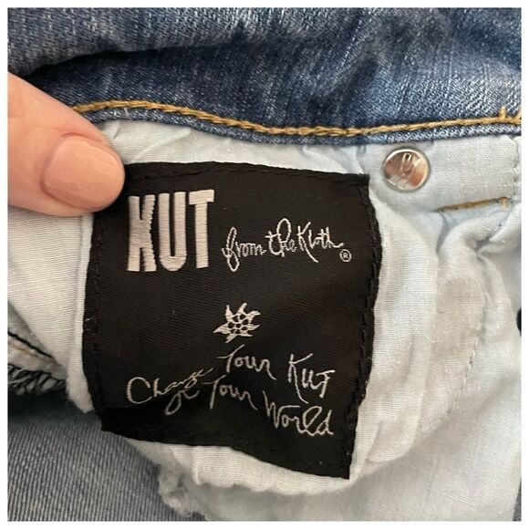 Kut from the Kloth Bermuda Jean Shorts Size 4 - Picture 6 of 9